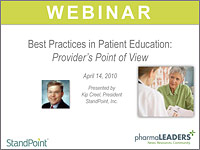 Patient Education Webinar